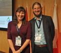 Eva with SCICOM member Jorn Schmidt