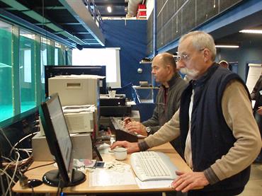 Members of WKNAMMM at work in Hirtshals, Denmark